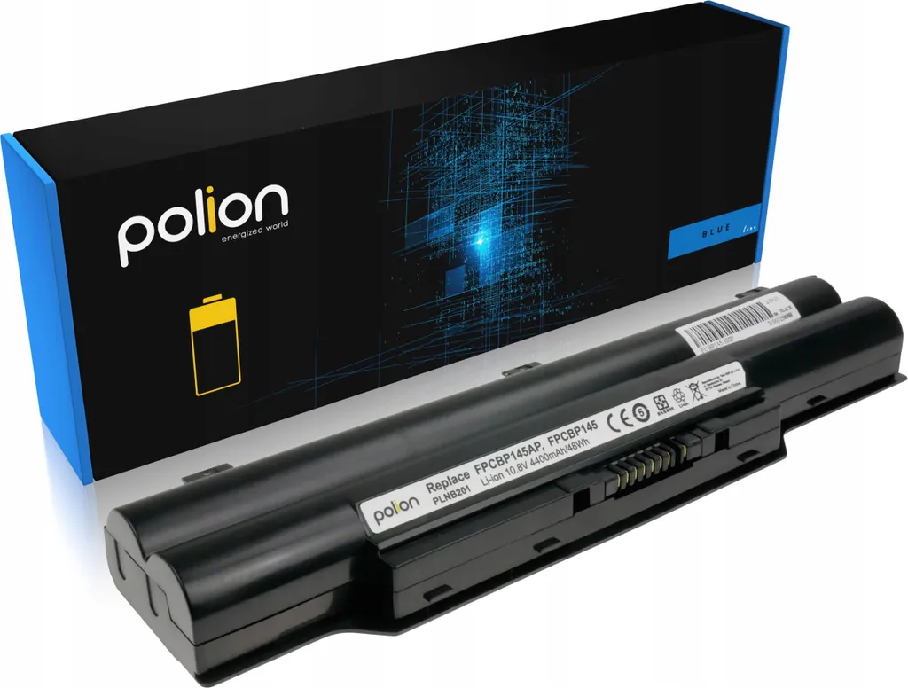 Batteria per laptop POLION 4400 mAh per Fujitsu LifeBook