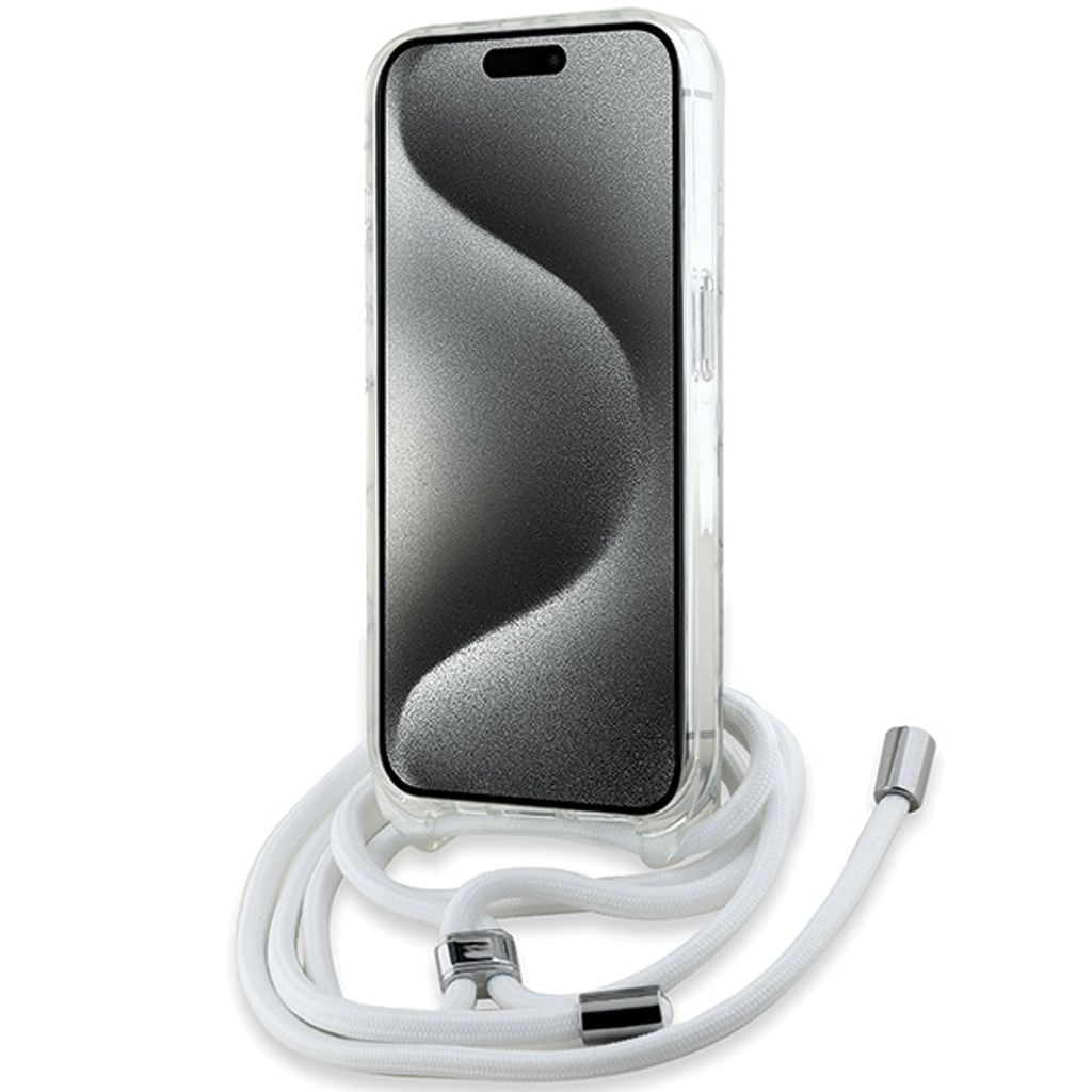 KARL LAGERFELD Cover Per IPhone 13 Pro Max 6,7'' Trasparente Con Testa Di Choupette - Protezione Antiurto 2 Metri