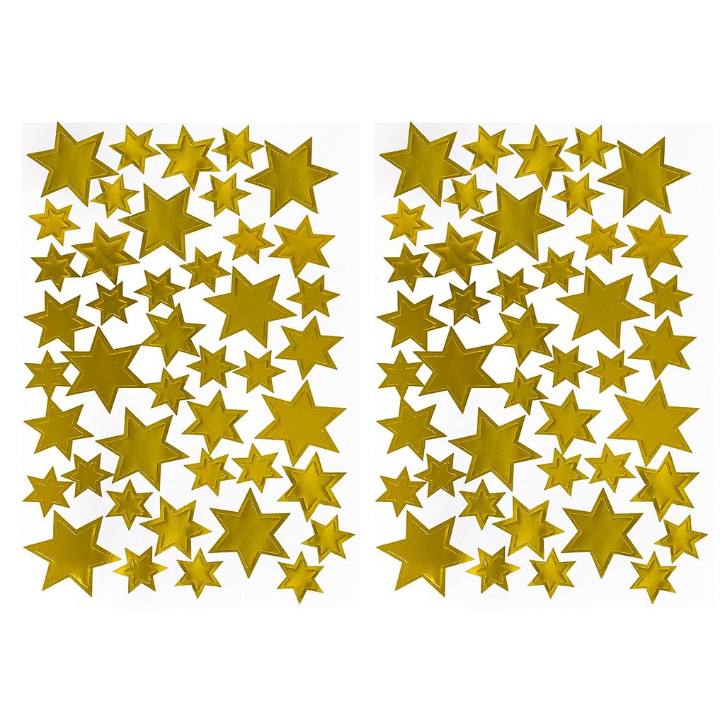 Oblique Unique 86 Sterne Sticker Stern