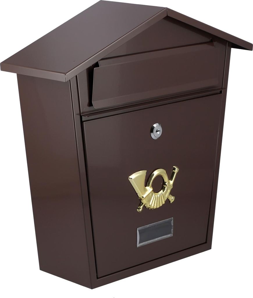 Vorel Briefkasten 380 X 320 X 105Mm Braun 78582 Produktbild 
