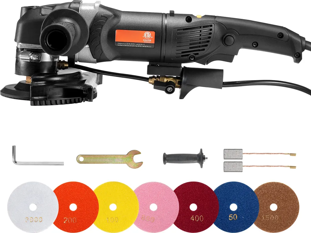 SucceBuy 800W Lucidatrice ad Umido Professionale per Marmo e Granito