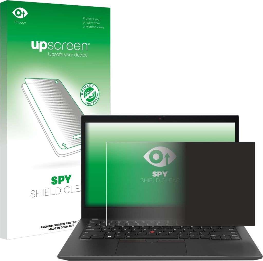 Für Lenovo ThinkPad T14s Gen 2 Sichtschutzfolie Schutzfolie upscreen Anti-Spy Privacy Sichtschutz Blickschutz Display Schutz Folie Blaulichtfilter