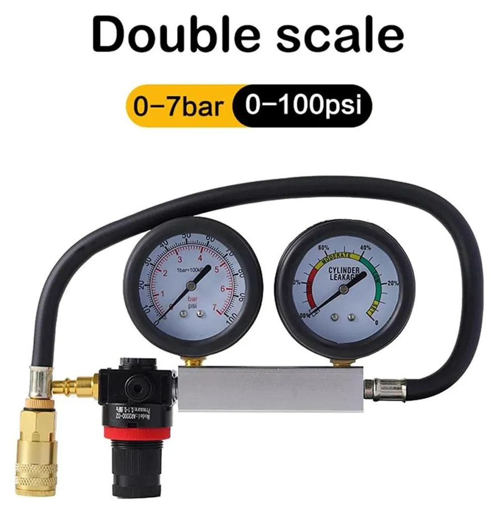 Testeur de compression pour moteur essence et recherche de fuite