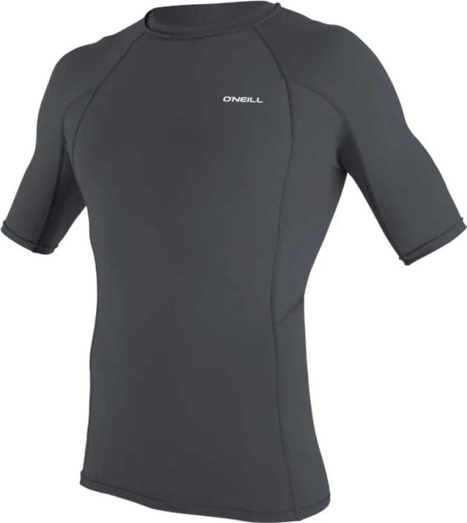 Muta O'Neill Basic Skins Rash Guard a maniche corte grigio Immagine del prodotto 