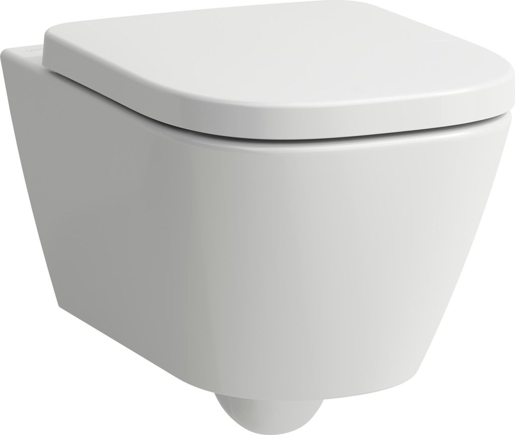 LAUFEN MEDA Wand-WC Set Advanced, Silent Flush, 360x540mm, inklusive WC-Sitz mit Deckel, H8661104000001