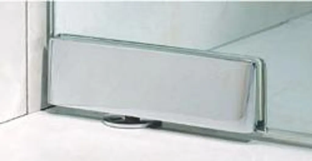 Penture massive de sol 3273 pour pivot de porte Chromé ASSA ABLOY