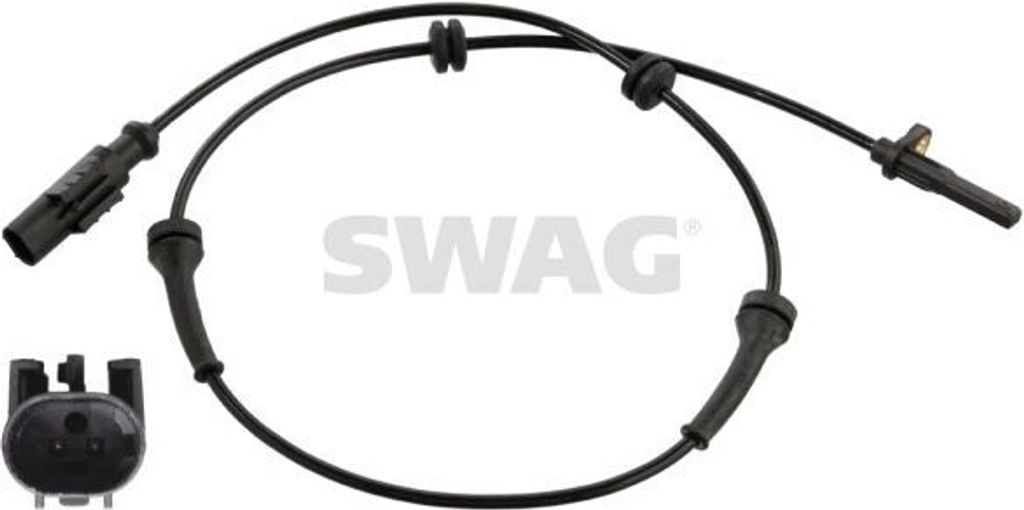 SWAG ABS Sensor Raddrehzahl Hinten Links für FIAT GRANDE PUNTO (199) 70 10 6762