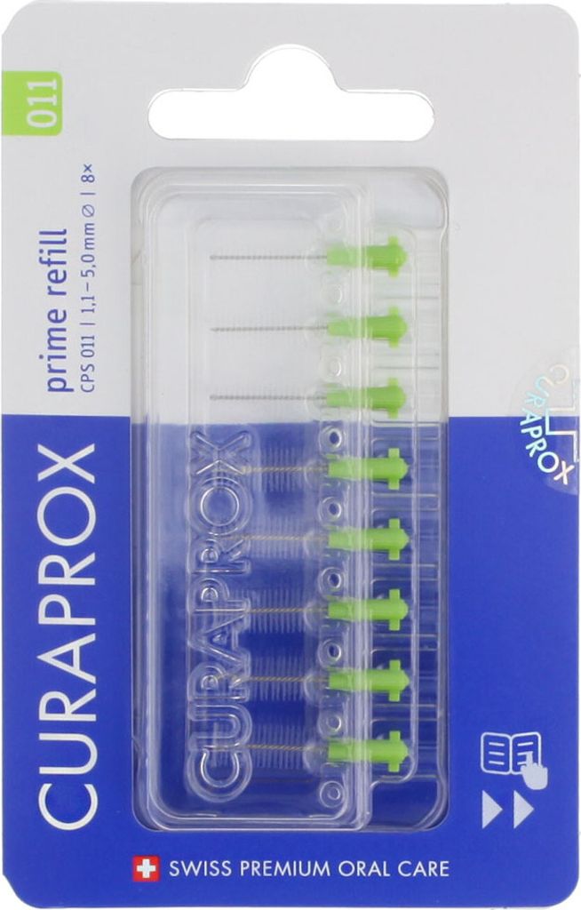 Curaprox CPS Prime 011 Interdentalbürsten x8