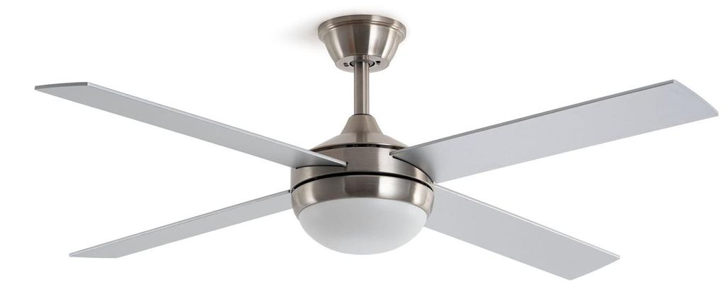 Deckenventilator mit Licht Lautlos DC Holzflügel Navy Evo Produktbild 