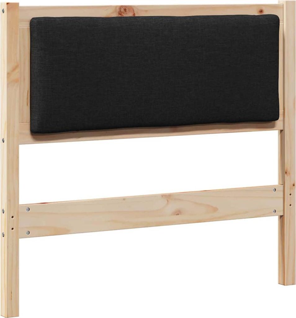 vidaXL Kopfteil Sonstiges Braun 100 cm Massivholz Kiefer