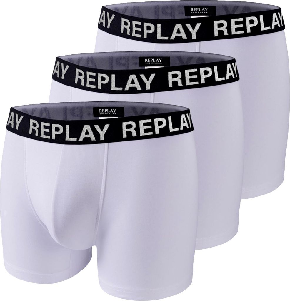 Replay Unterhose Boxershorts 3er Pack