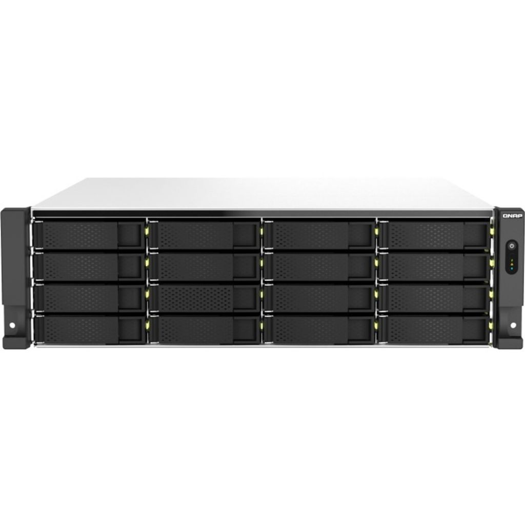 QNAP TS-H2287XU-RP NAS Rack (3U) Ethernet/LAN Schwarz, Weiß E-2378