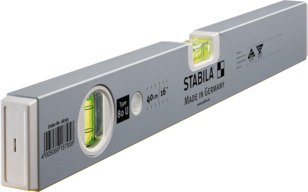 Stabila - 80U Wasserwaage 18795 40cm