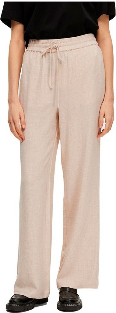 Selected Viva-gulia High Waist Hosen Beige 36 Frau Beige 36