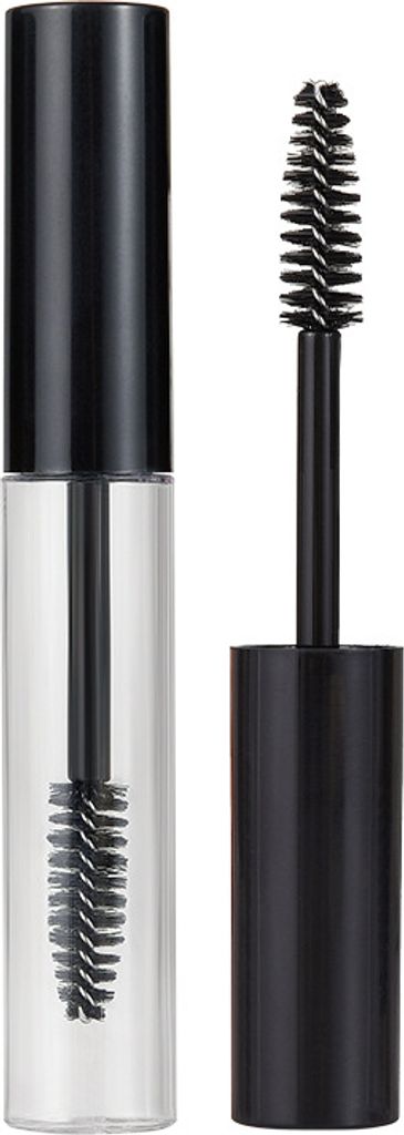 INF Leerer Mascara-Behälter mit Wimpernbürste Schwarz 10 ml