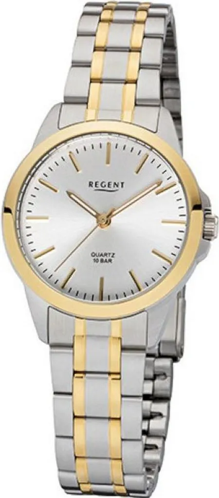 Montre Classique pour Femme Regent F-1005 avec Bracelet en Cuir Noir