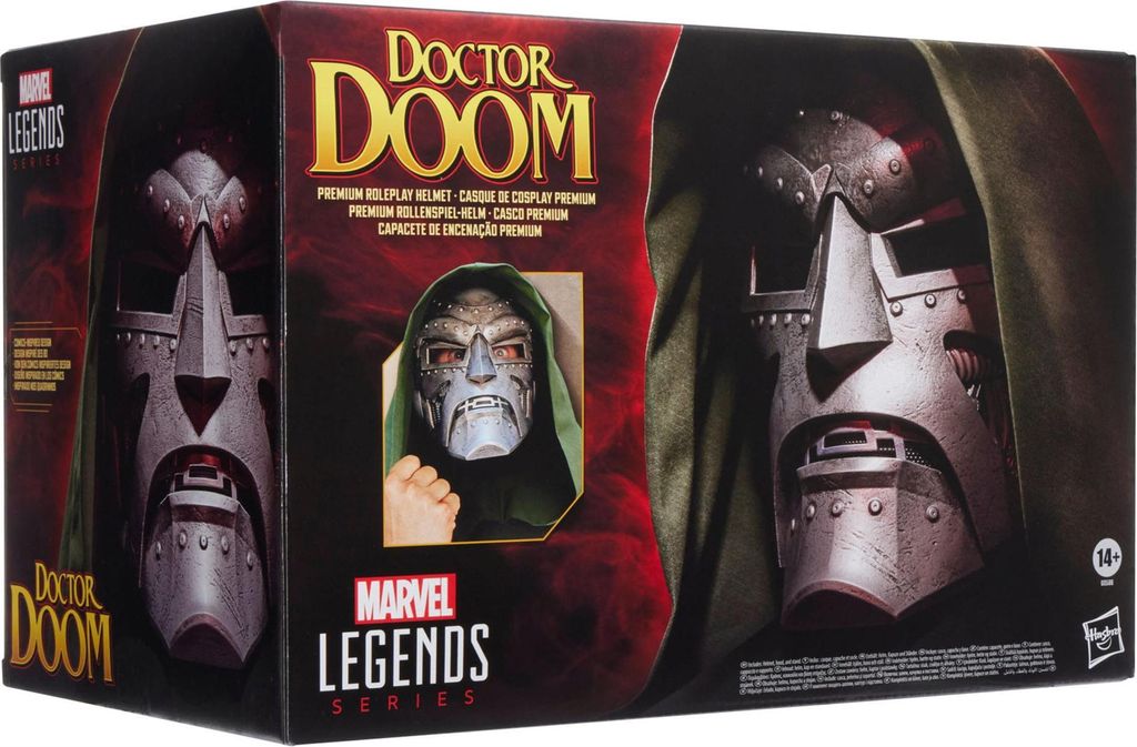 Replika hełmu Doktora Dooma, seria Marvel Legends, wysokiej Zdjęcie produktu 