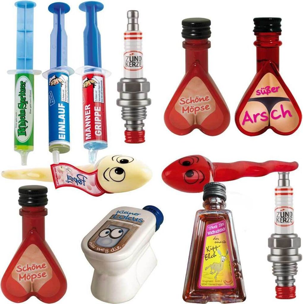 Krugmann 12 tlg. Spassmacher Party Paket á 20 ml Likör Produktbild 