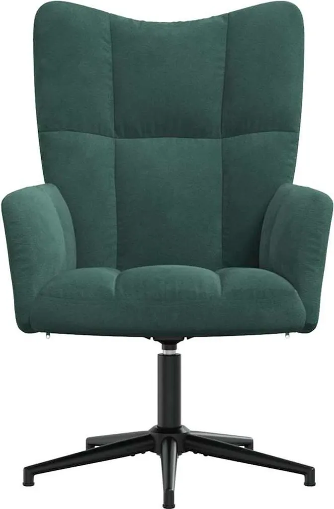 Offerta Poltrona Relax Velluto Verde vidaXL - Qualità e Prezzo - 2