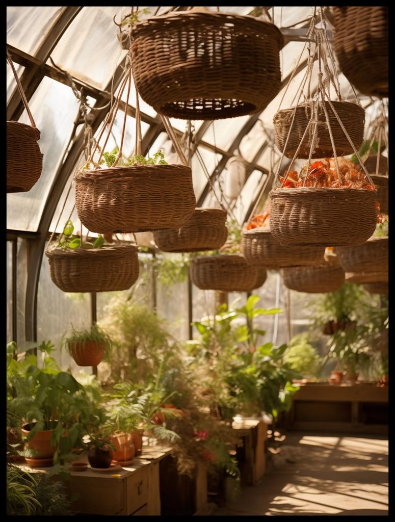 Plakat 60x80cm Hängende Gärten