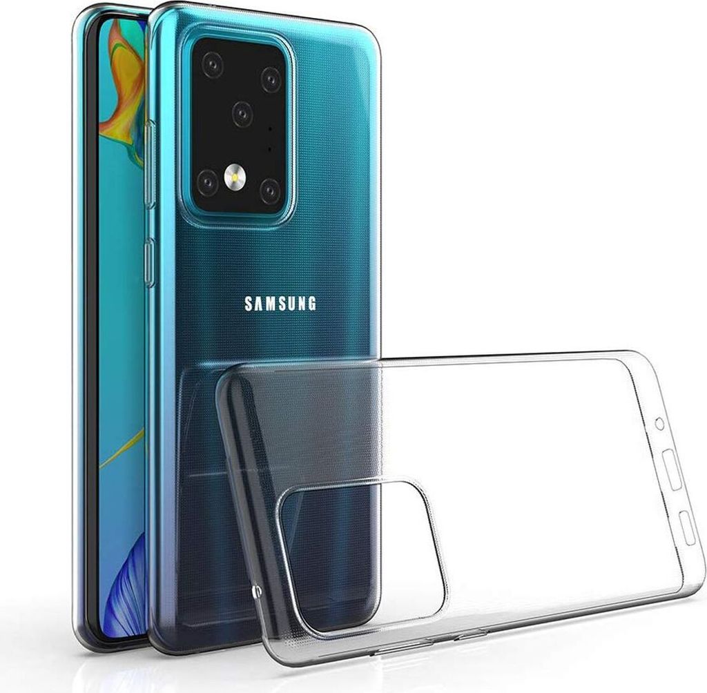 Samsung Galaxy S20 Ultra Case Handyhülle Case Hülle Silikon Transparent