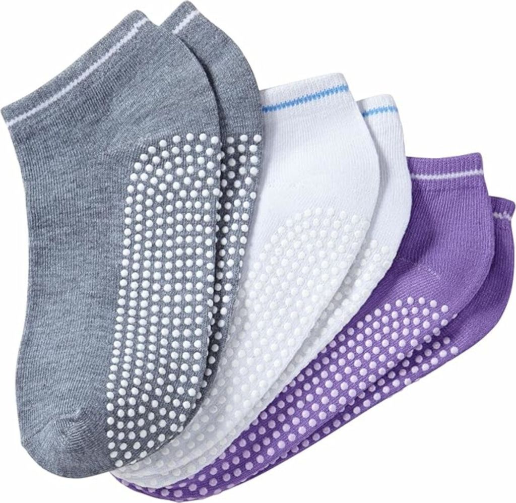 Orbisana Yoga - und Pilates-Socken Antirutschsohle Produktbild 