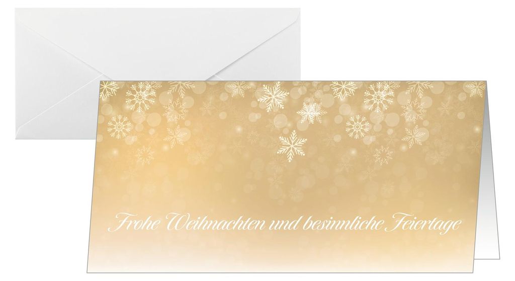 Sigel Weihnachtskarte DL 250g 25+25St DS633