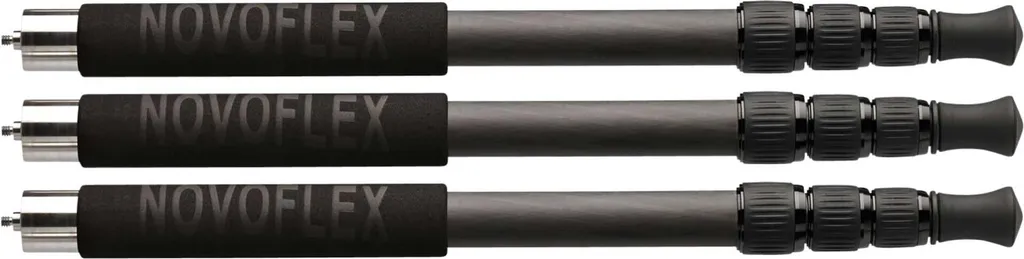 Novoflex Carbon Fibre Leg : lot de 3 pieds en carbone ultra légers