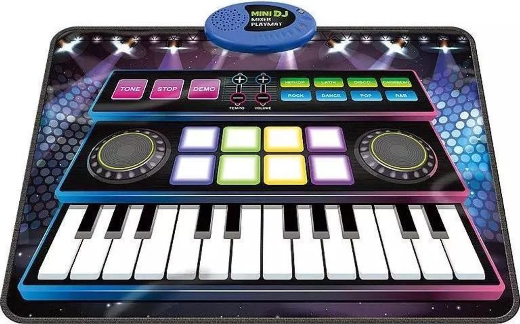 Interaktive Spielmatte mit Pianino-Funktion