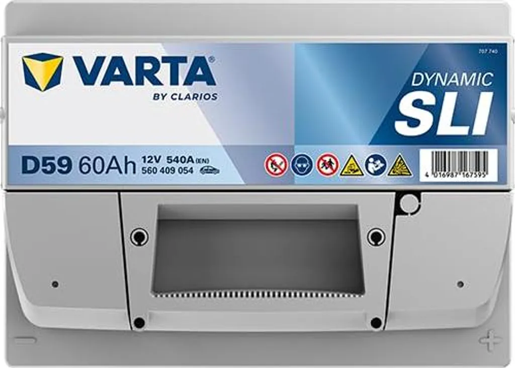 Batterie VARTA D59 12V 60Ah : finissez-en avec les pannes de démarrage !