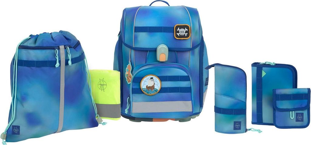 Lässig Boxy - Unique Gradient Grün Blau Set 7-teilig Produktbild 