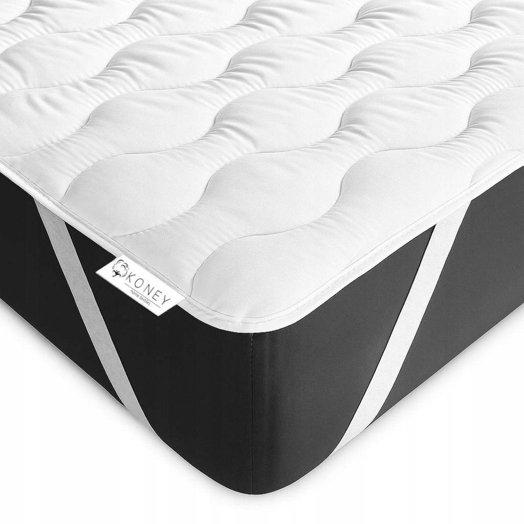 Topper - Ergonomischer Komfortschaum - 180x200 cm - 100% Mikrofaser - für Allergiker
