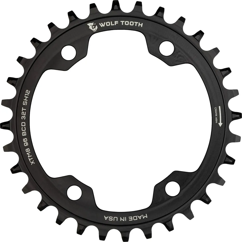 Plateau Drop-Stop A Wolf Tooth 34 dents pour Shimano XT M8000