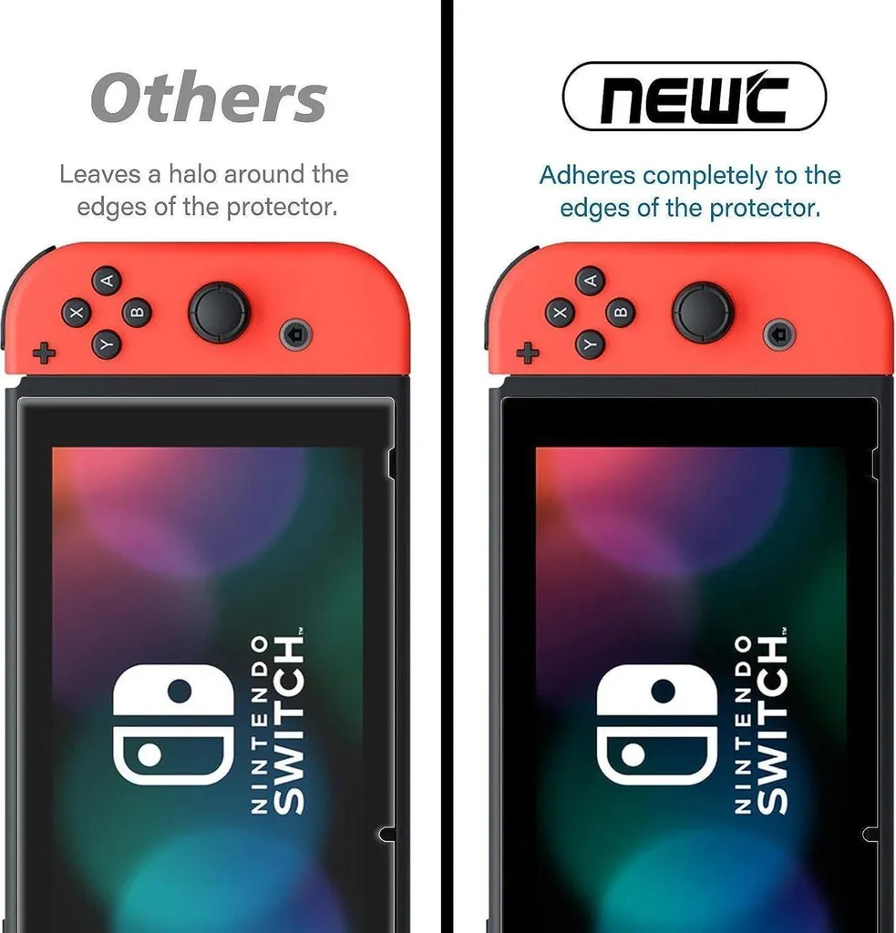 Pellicola Vetro Temperato Premium Nintendo Switch - Set 3 Pezzi HD - 3