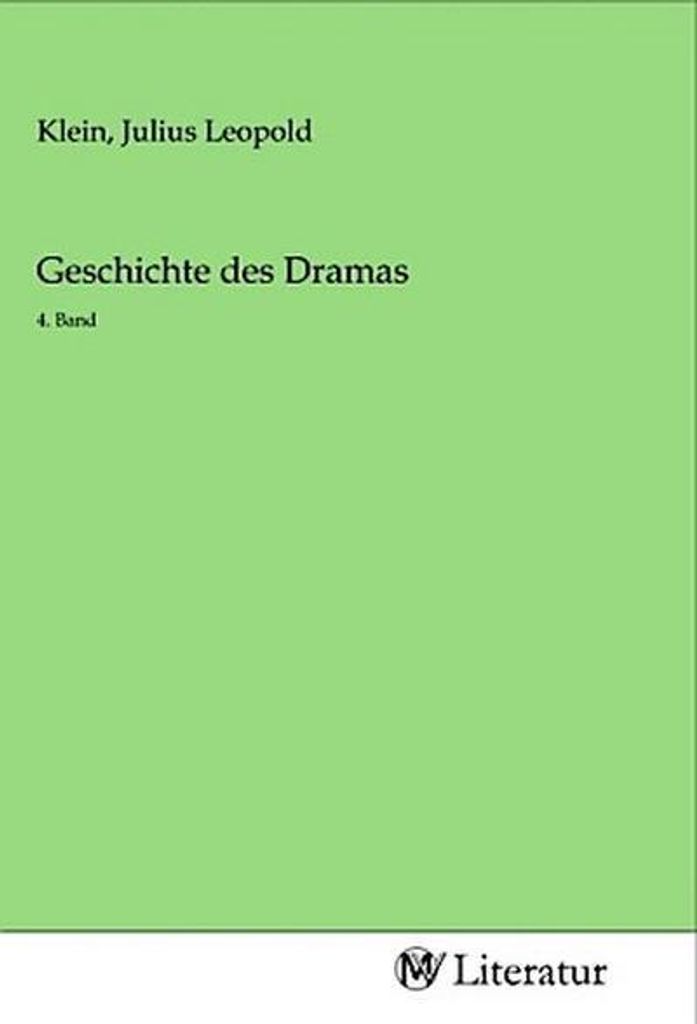 Geschichte des Dramas