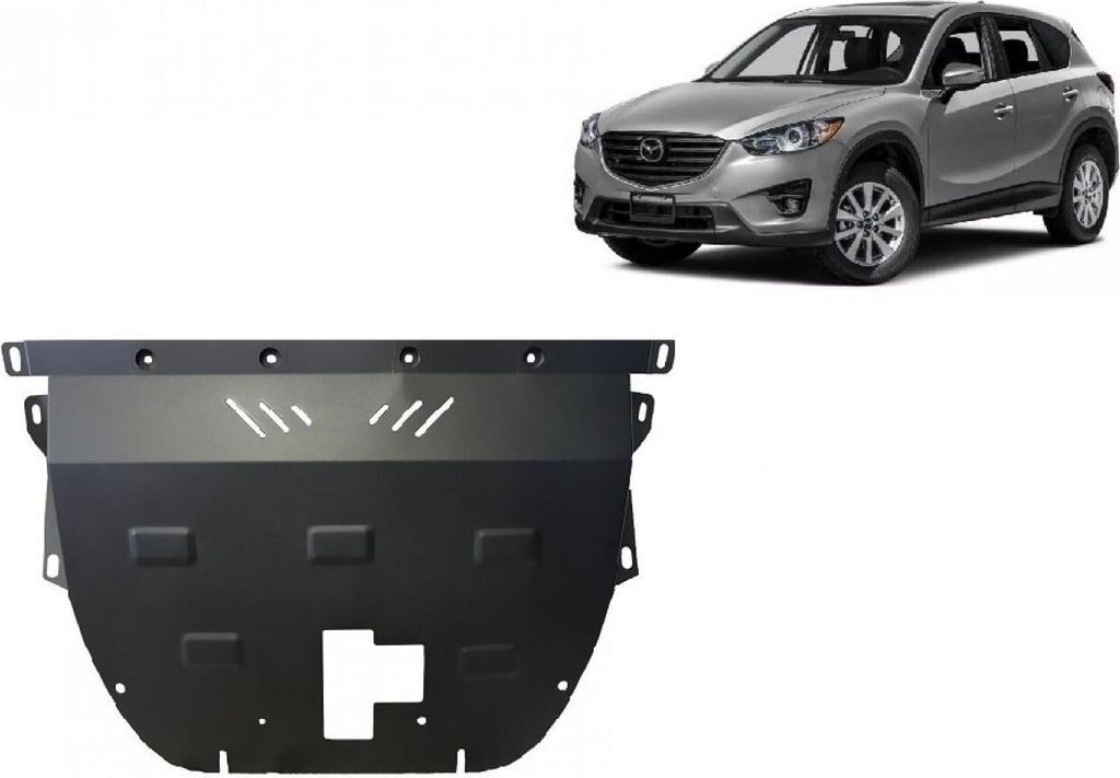 Stahl Unterfahrschutz für Motor Mazda CX5 Produktbild 