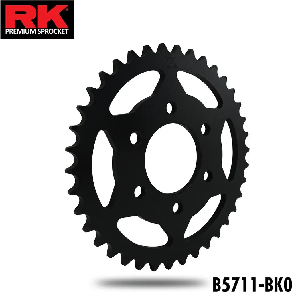 Couronne RK 5711 pour Royal Enfield Himalayan 400 et Scram 411 en Acier