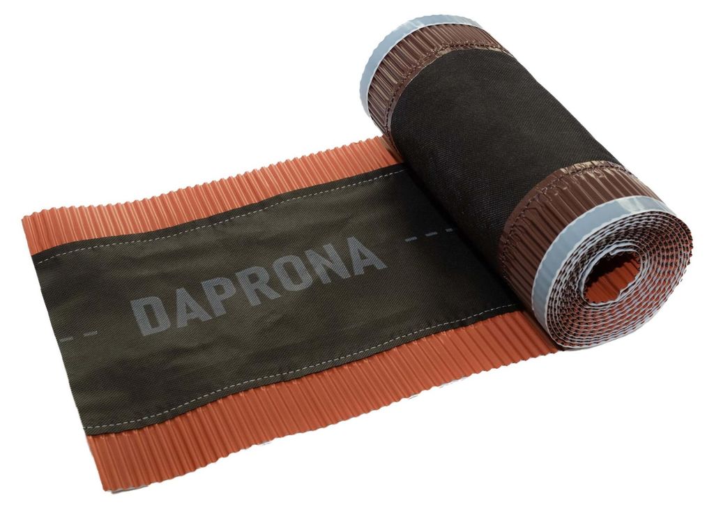 DAPRONA Firstband Alu, 300mm x 5m, Rot, RAL 8004, Butylband Produktbild 