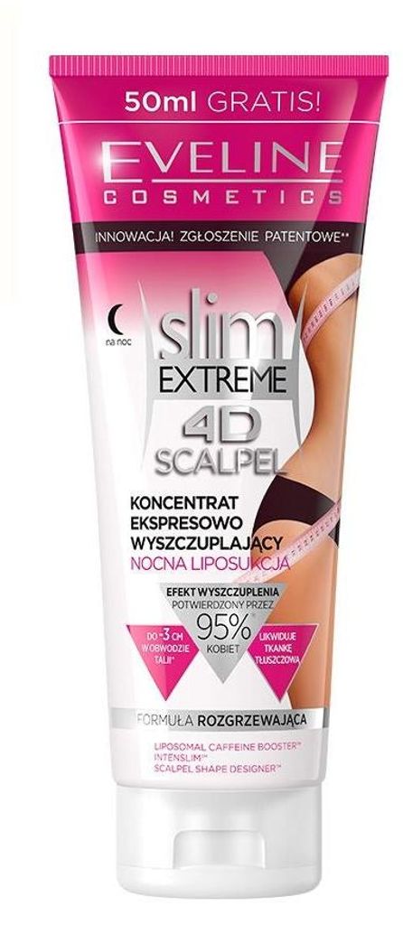 Eveline Cosmetics Slim Extreme 4D – glättendes, straffendes Kosmetikprodukt – 24er Karton