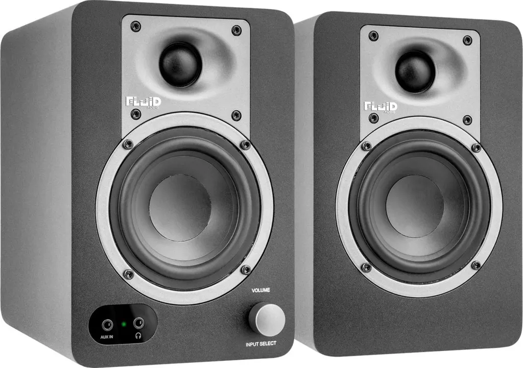 Enceintes de référence 3.5 pouces Bluetooth actives Fluid Audio