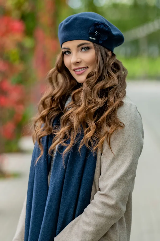 Vivisence Berretto Donna Invernale Blu Scuro: Eleganza Calda e Coerente - 4