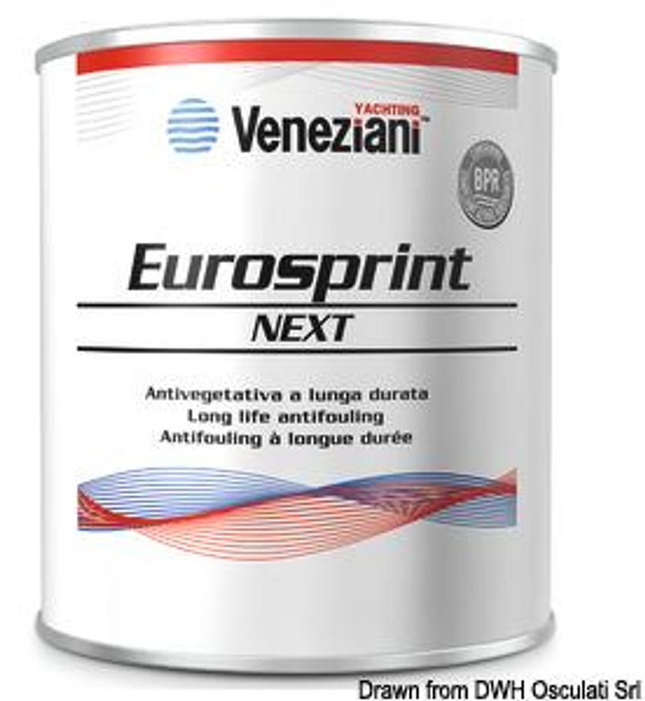 Eurosprint Antifouling weiß 0.75 l Osculati 65.002.02 Produktbild 
