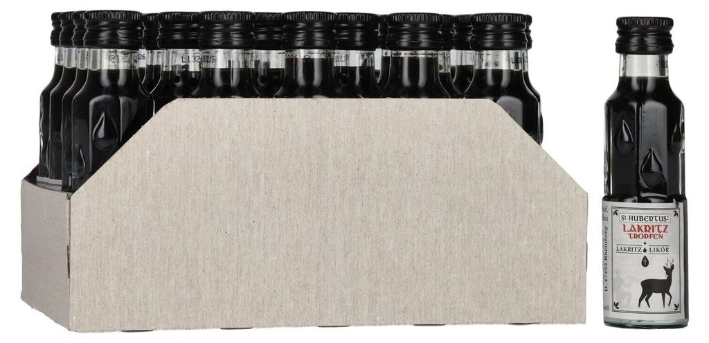 St. Hubertus Lakritz-Tropfen (24 x 0,02L) Produktbild 