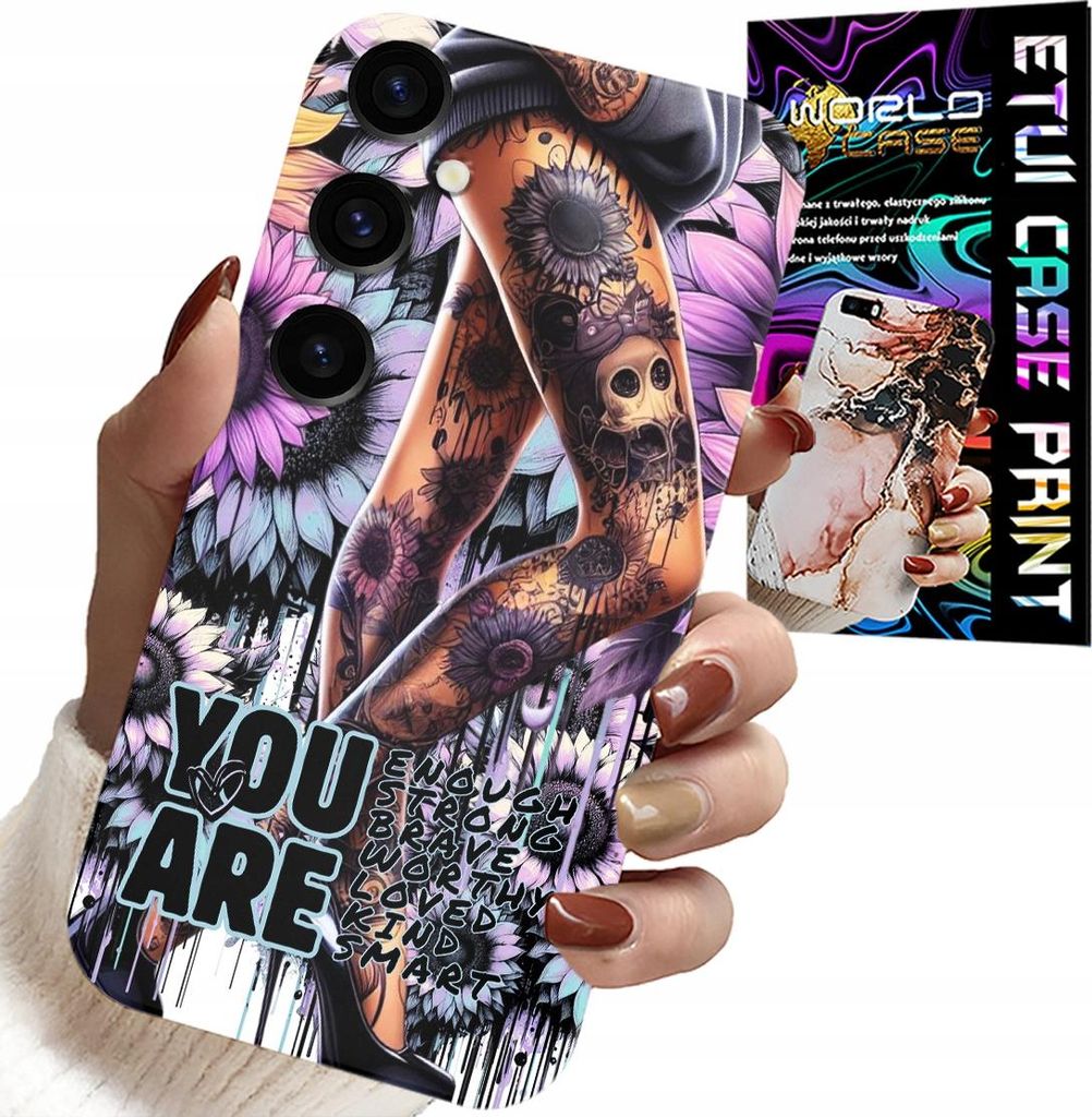 Fall Für Samsung Galaxy A05S - Feminine Designs Sie Sind Frau Mit Tattoo