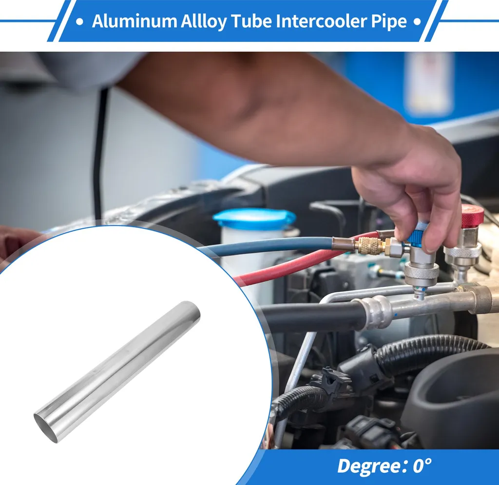 Tube Droit en Alliage d'Aluminium 6061 Poli 95mm OD Longueur 600mm