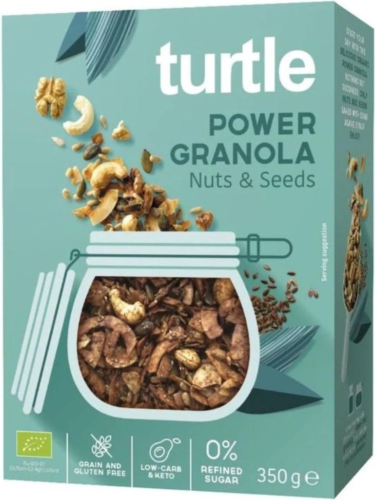 Power Granola - oriešky a semienka 350g Obrázok produktu 