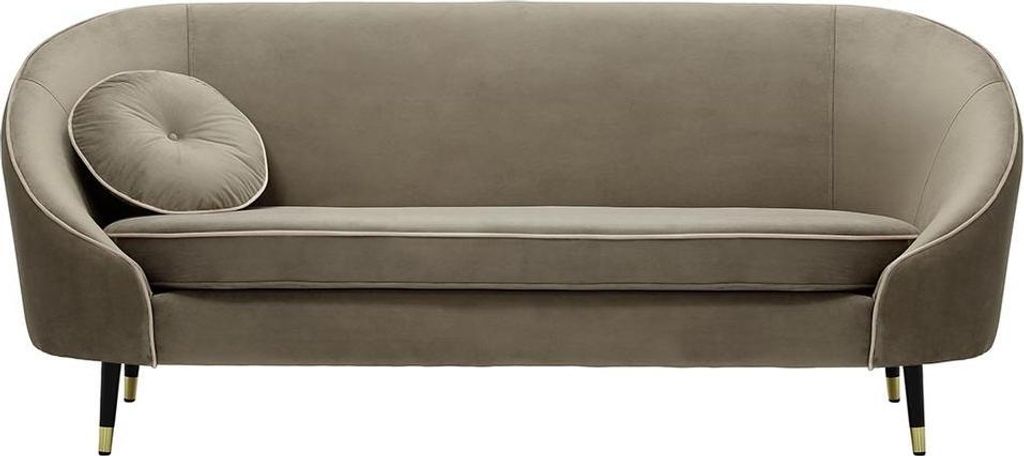 Dreisitzer-Sofa Kooper-Velluto 17-Contrast piping-brass