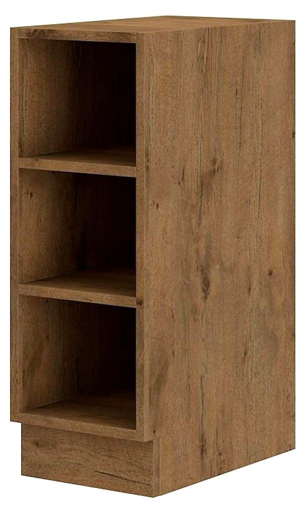 Vigo Unterschrank Regal 30 cm Eiche Lancelot Küchenzeile