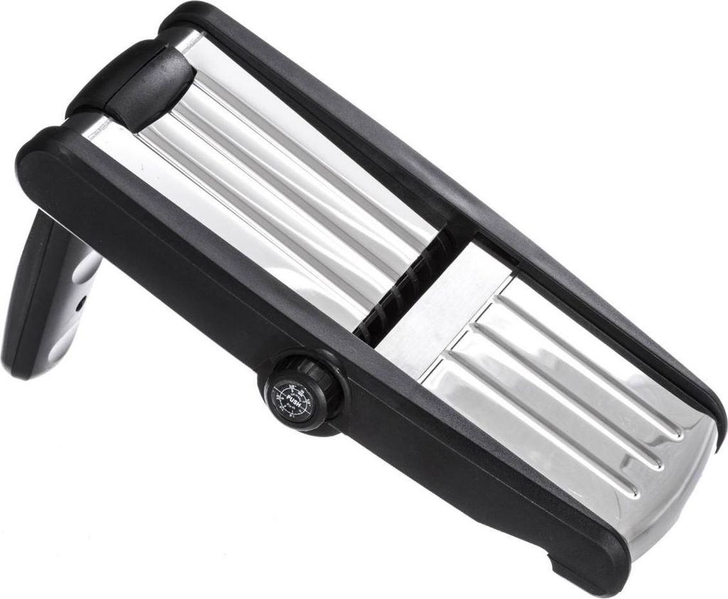 5 five simply smart - Mandoline mit 3 klingen aus edelstahl