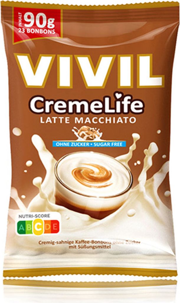 VIVIL® Creme Life Latte Macchiato Bonbons 90,0 g Produktbild 